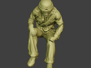 italian tank crew unit ww2 sit3 itcu1 3D-Druckmodell