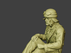 italian tank crew unit ww2 sit3 itcu1 3D-Druckmodell