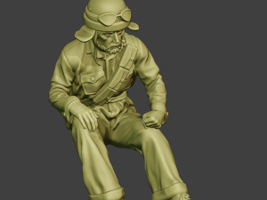 italian tank crew unit ww2 sit3 itcu1 3D-Druckmodell