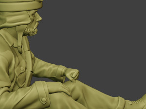 italian tank crew unit ww2 sit3 itcu1 3D-Druckmodell
