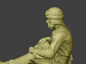 italian tank crew unit ww2 sit3 itcu1 3D-Druckmodell