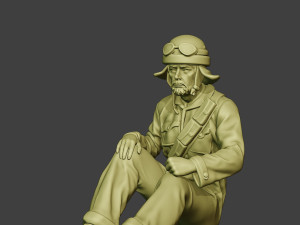 italian tank crew unit ww2 sit3 itcu1 3D-Druckmodell