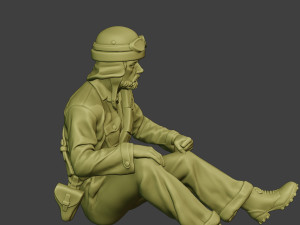 italian tank crew unit ww2 sit3 itcu1 3D-Druckmodell