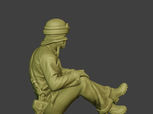 italian tank crew unit ww2 sit3 itcu1 3D-Druckmodell