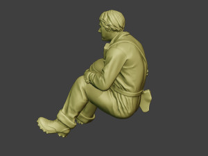 italian tank crew unit ww2 sit5 itcu1 3D Print Model