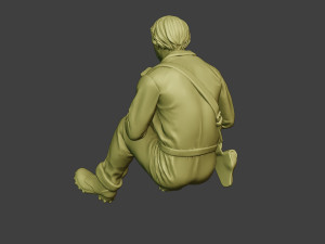 italian tank crew unit ww2 sit5 itcu1 3D Print Model