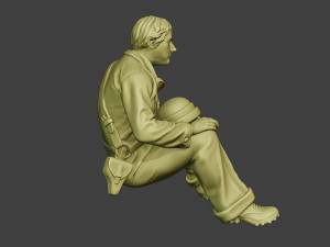 italian tank crew unit ww2 sit5 itcu1 3D Print Model