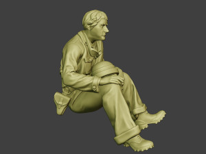 italian tank crew unit ww2 sit5 itcu1 3D Print Model