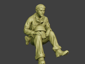 italian tank crew unit ww2 sit5 itcu1 3D Print Model