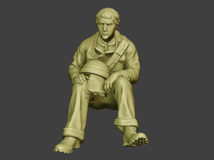 italian tank crew unit ww2 sit5 itcu1 3D Print Model