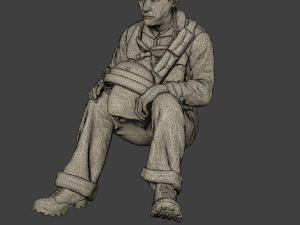 italian tank crew unit ww2 sit5 itcu1 3D Print Model