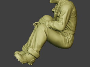 italian tank crew unit ww2 sit5 itcu1 3D Print Model
