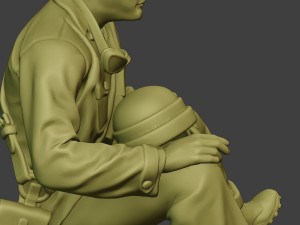 italian tank crew unit ww2 sit5 itcu1 3D Print Model