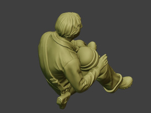 italian tank crew unit ww2 sit5 itcu1 3D Print Model
