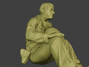 italian tank crew unit ww2 sit5 itcu1 3D Print Model