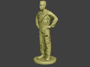 italian tank crew unit ww2 stand itcu1 3D Принт Модель