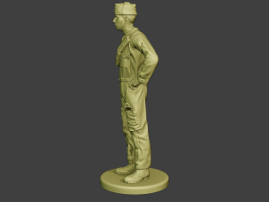 italian tank crew unit ww2 stand itcu1 3D Принт Модель