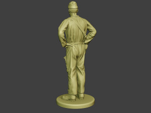 italian tank crew unit ww2 stand itcu1 3D Принт Модель