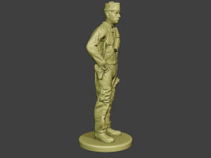 italian tank crew unit ww2 stand itcu1 3D Принт Модель