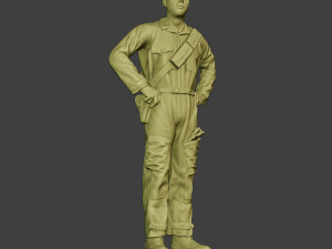 italian tank crew unit ww2 stand itcu1 3D Принт Модель