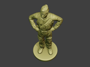 italian tank crew unit ww2 stand itcu1 3D Принт Модель