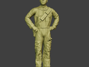 italian tank crew unit ww2 stand itcu1 3D Принт Модель