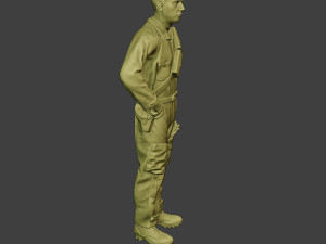 italian tank crew unit ww2 stand itcu1 3D Принт Модель