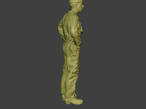 italian tank crew unit ww2 stand itcu1 3D Принт Модель