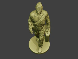 italian tank crew unit ww2 walk itcu1 3D Print Model