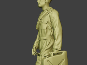 italian tank crew unit ww2 walk itcu1 3D 프린트 모델