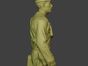 italian tank crew unit ww2 walk itcu1 3D Print Model