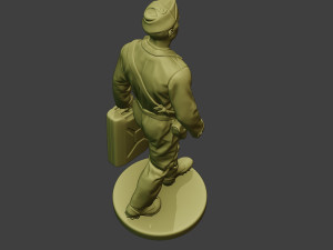 italian tank crew unit ww2 walk itcu1 3D 프린트 모델