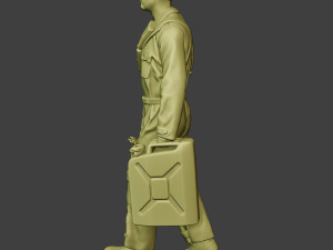 italian tank crew unit ww2 walk itcu1 3D 프린트 모델