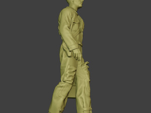 italian tank crew unit ww2 walk itcu1 3D 프린트 모델
