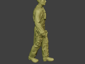 italian tank crew unit ww2 walk itcu1 3D 프린트 모델