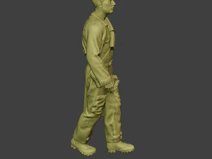 italian tank crew unit ww2 walk itcu1 3D Print Model