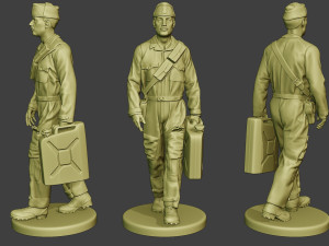 italian tank crew ww2 itcu1 pack 1 3D-printmodel