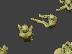italian tank crew ww2 itcu1 pack 1 3D-printmodel