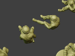 italian tank crew ww2 itcu1 pack 1 3D Print Model