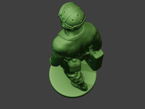 american tank crew unit ww2 walk atc1 3D-printmodel