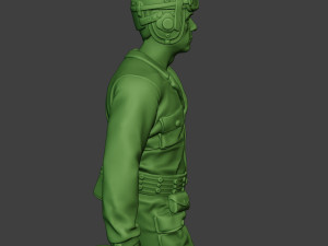 american tank crew unit ww2 walk atc1 3D-printmodel