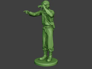 american tank crew unit ww2 action atc1 3D Print Model