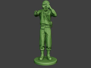 american tank crew unit ww2 action atc1 3D Print Model