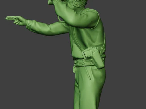 american tank crew unit ww2 action atc1 3D Print Model