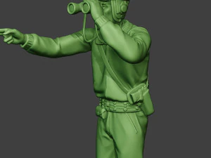 american tank crew unit ww2 action atc1 3D Print Model