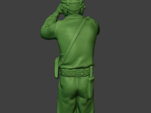 american tank crew unit ww2 action atc1 3D Print Model