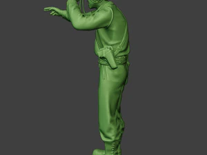 american tank crew unit ww2 action atc1 3D Print Model