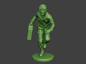 american tank crew unit ww2 run atc1 3D Print Model