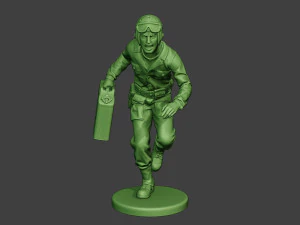 american tank crew unit ww2 run atc1 3D Print Model