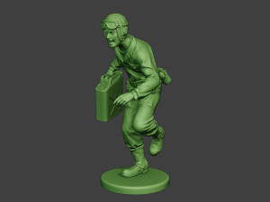 american tank crew unit ww2 run atc1 3D Print Model